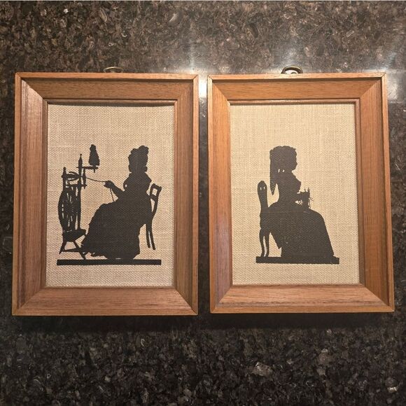 KayBee Other - Kay Dee Vintage Silhouette Wall Art Set
